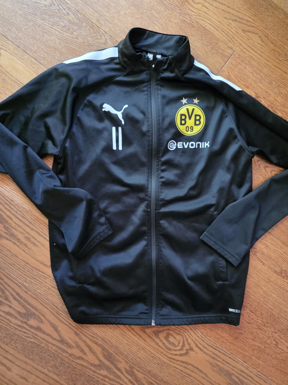 Puma BVB Soccer Training Jacket DryCell - Youth L
